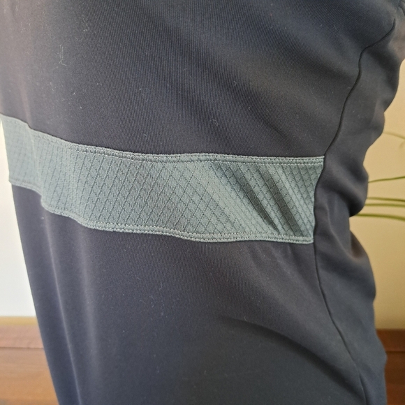 Tuff Athletics Active Top Womens Medium Black Grey Workout Tank Sleeveless - Picture 13 of 15